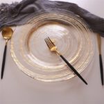 Wholesale Glass Charger Plate PZ-072 - Image 3
